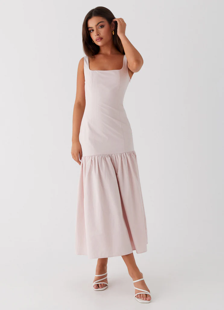 Abito Midi Ladylike - Rosa