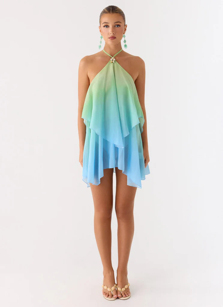 Vestito Mini Twin Flame - Ombra Mare