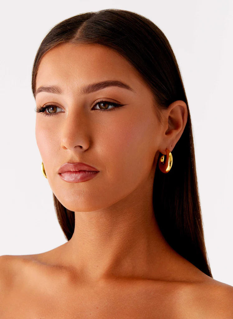 Orecchini Bare Essentials - Oro