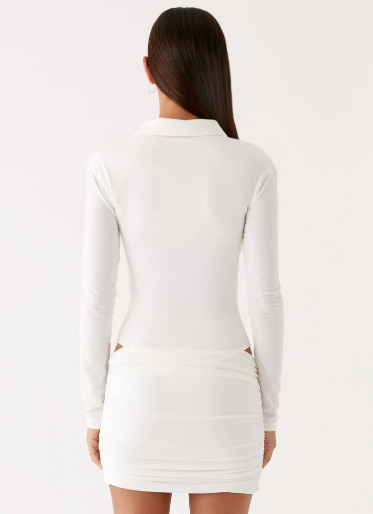 Indah Mini Dress - Bianco