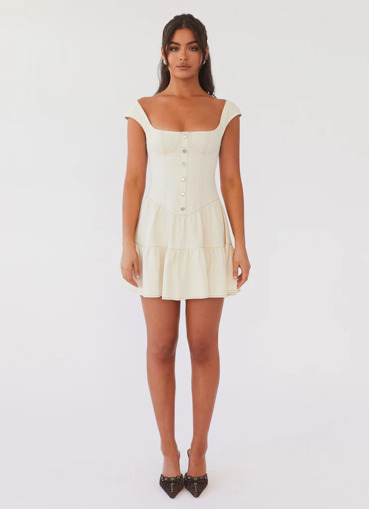 Vestito Bustier in Denim Isabella – Antico Vestito Bustier in Denim Isabella - Antico
