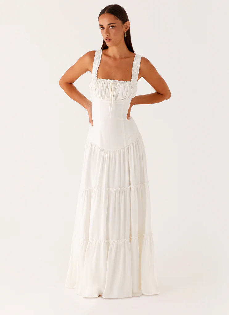 Abito Maxi Esme - Bianco