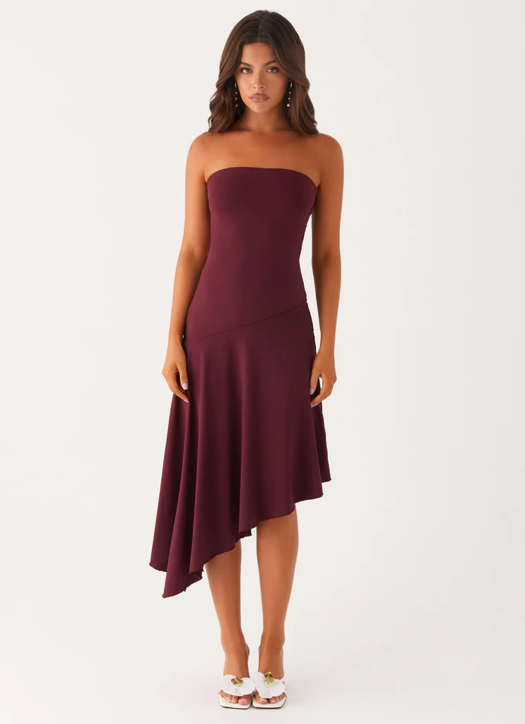 Juliana Midi Dress - Marrone