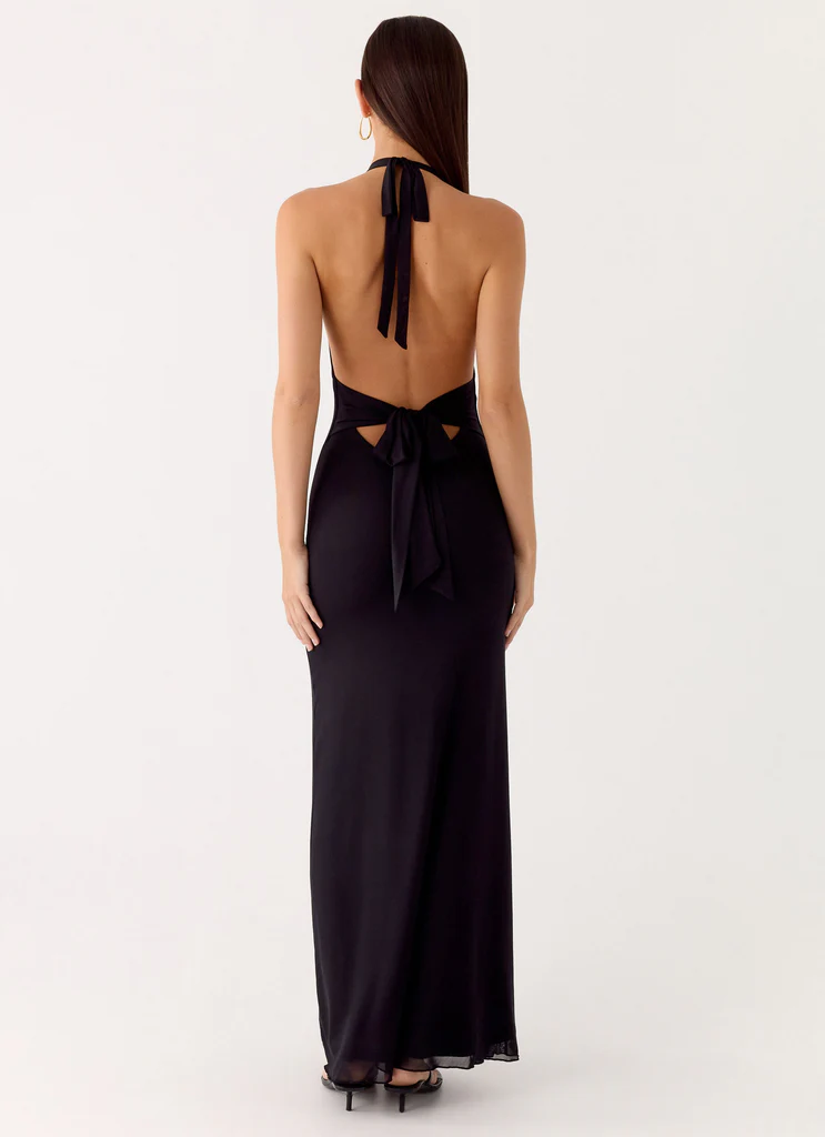 Abito Maxi Starlight Nights - Nero