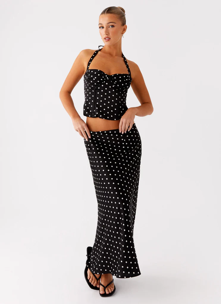 Top Breanne - Puntini neri