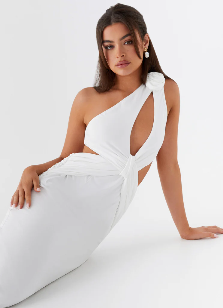 Lovesome Rosa Maxi Dress – Bianco Lovesome Rosa Maxi Dress - Bianco
