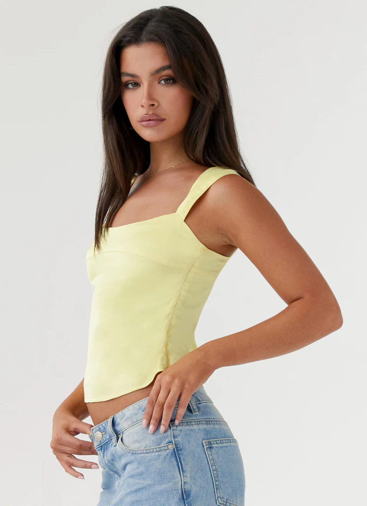 Top in Seta Lylah - Giallo