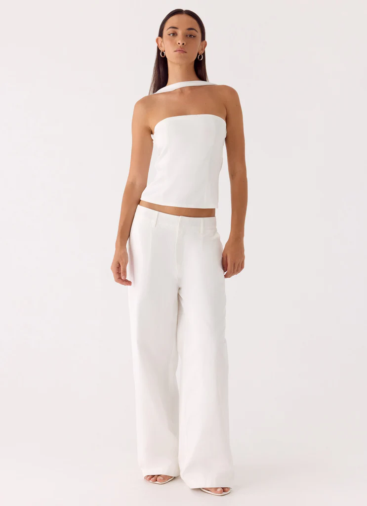 Pantalone Emilia - Bianco