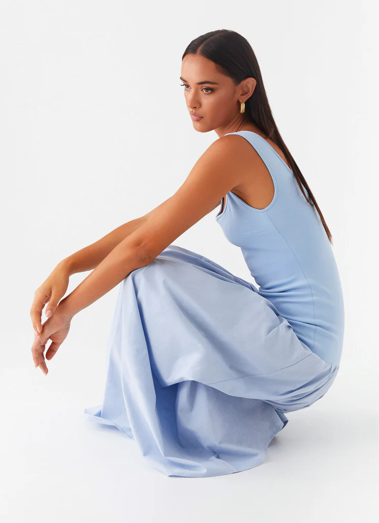 Abito Maxi Jaxon - Blu
