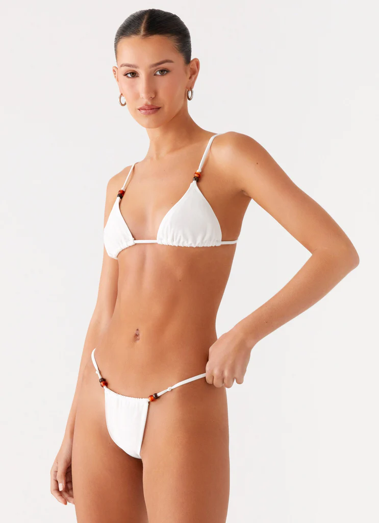 Top per Bikini Ivanka - Bianco