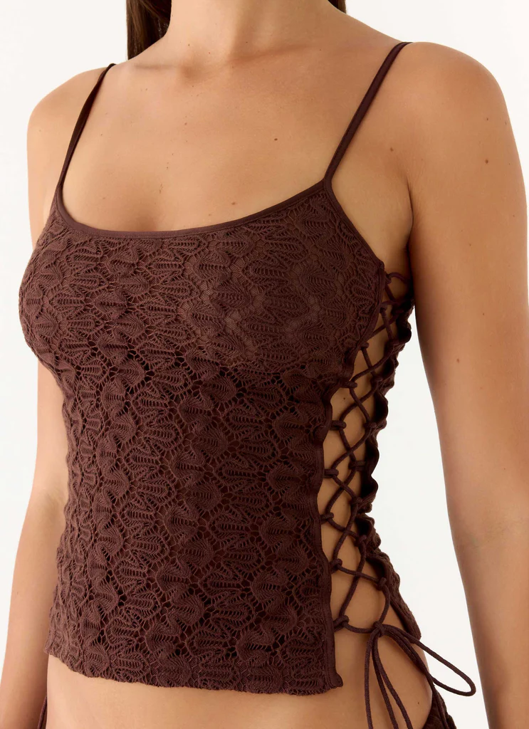 Mackenzie Top - Cioccolato
