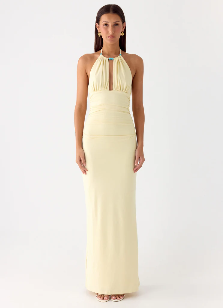 Vestito Madi Maxi - Giallo