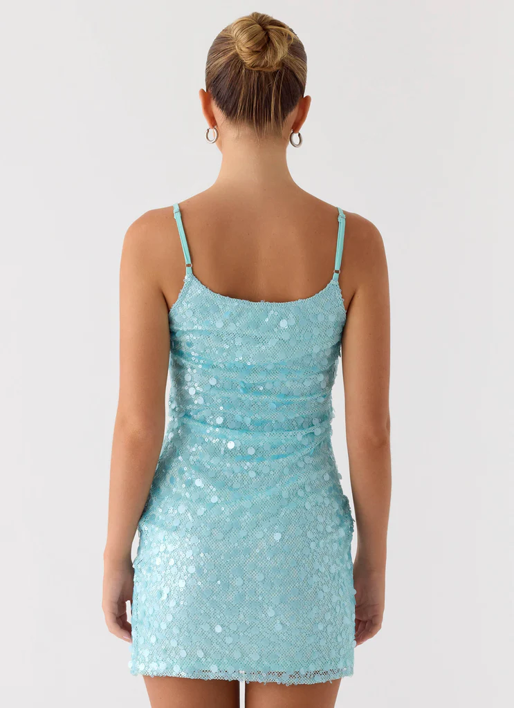 Danali Mini Dress - Blu