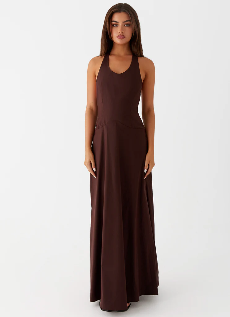 Vestito Maxi Vestige - Cioccolato