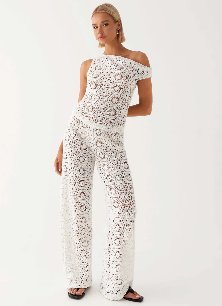 Top Crochet Ibiza – Avorio Top Crochet Ibiza - Avorio