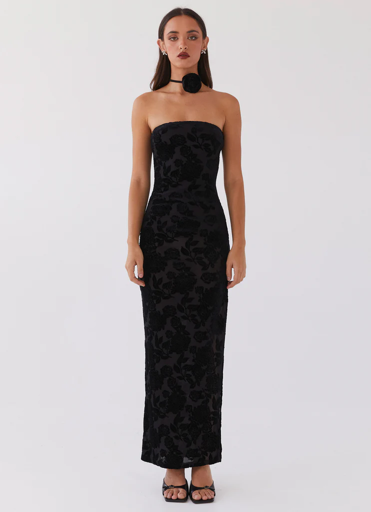 Abito Maxi Trouble Love – Nero Abito Maxi Trouble Love - Nero