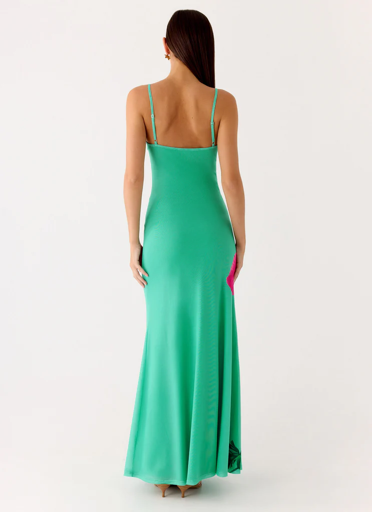 Everett Maxi Dress - Jungle Bloom