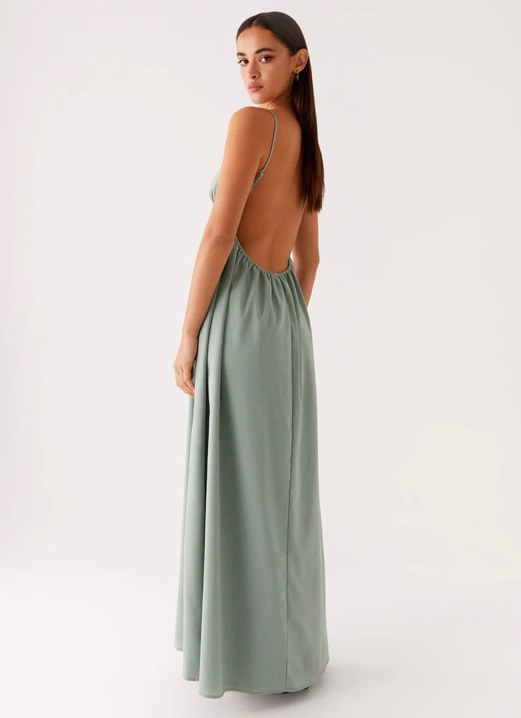 Greer Maxi Dress - Sage