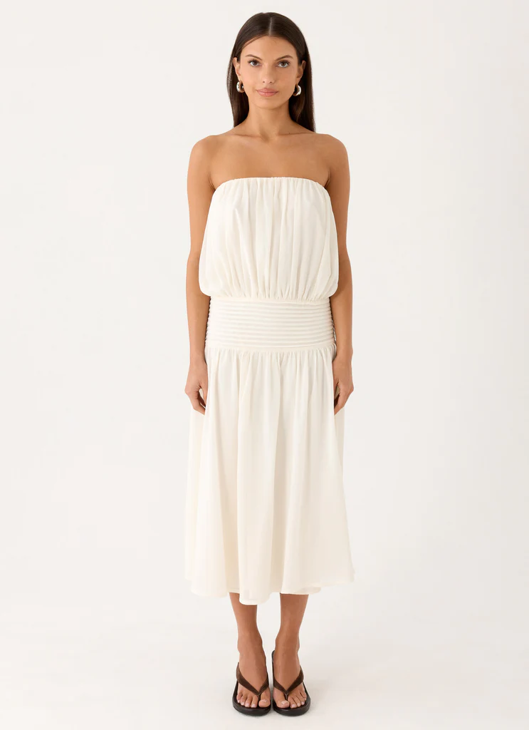 Vestito Midi Calanthe – Avorio Vestito Midi Calanthe - Avorio