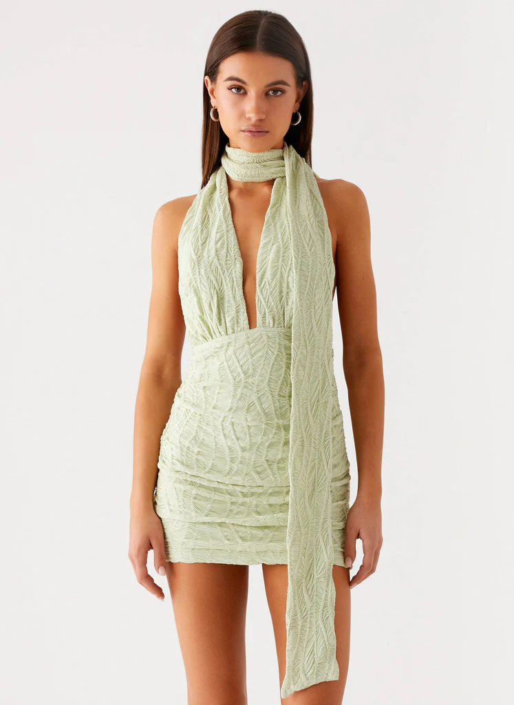 Mini Vestito Crimson - Forest Sage
