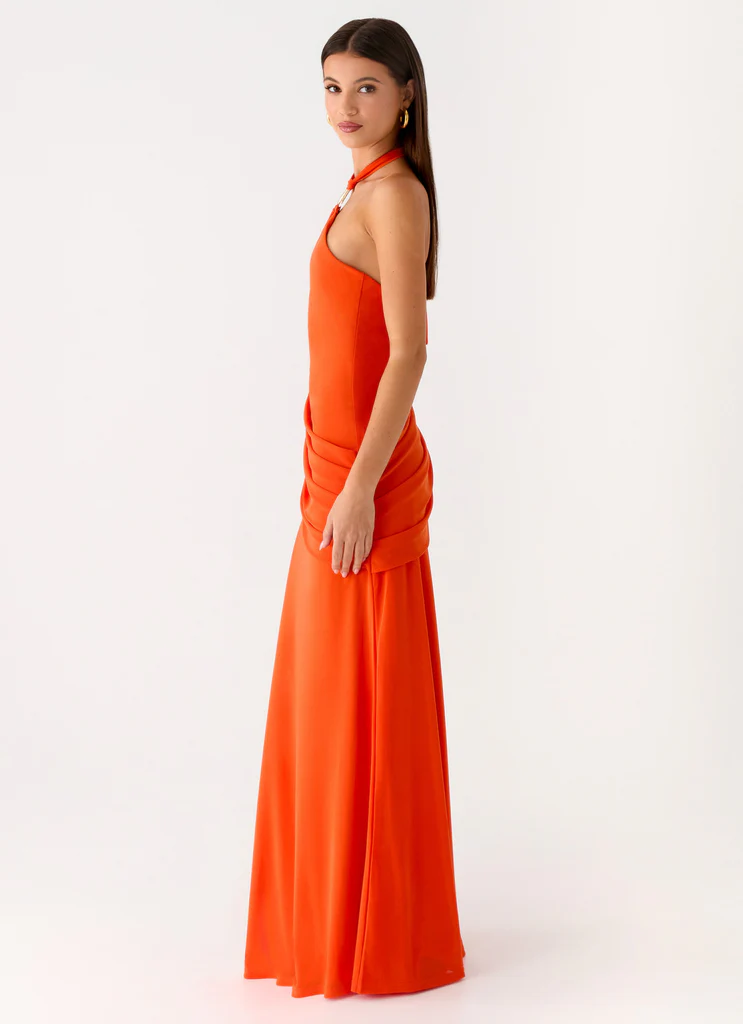 Abito Maxi Henrietta - Arancione