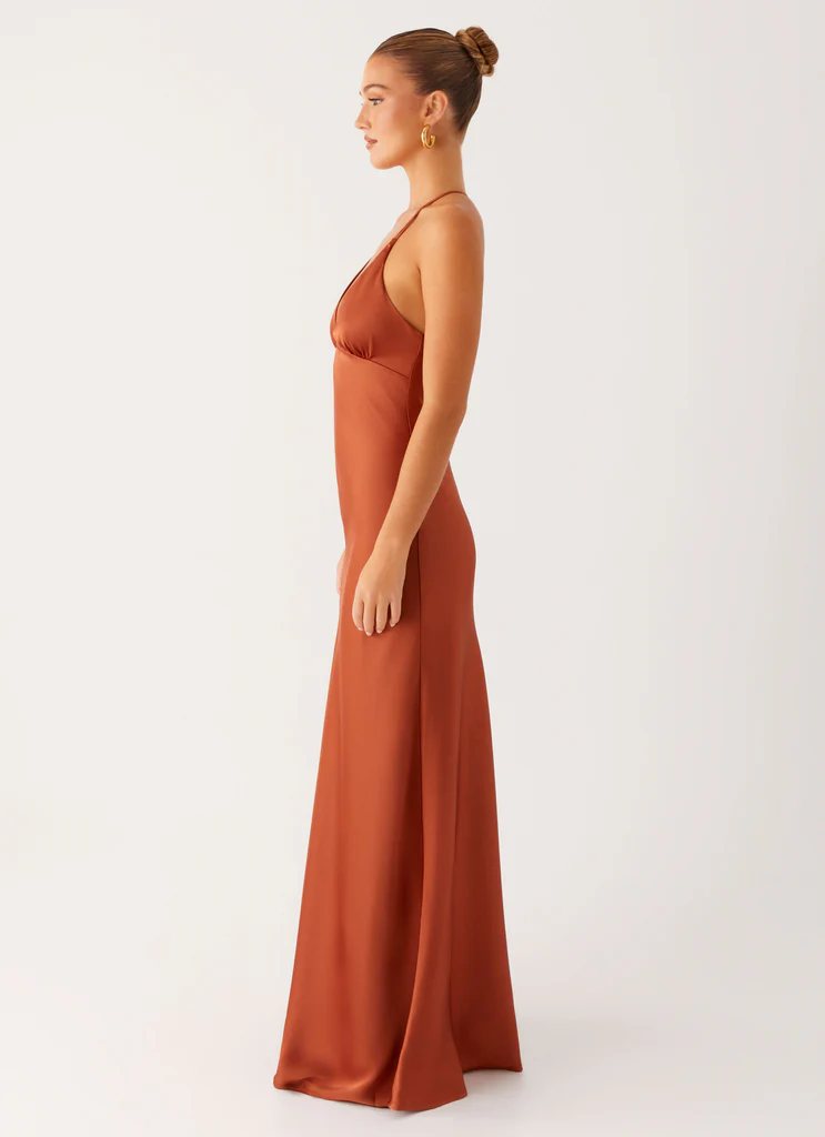 Sundowner Maxi Dress - Rosso