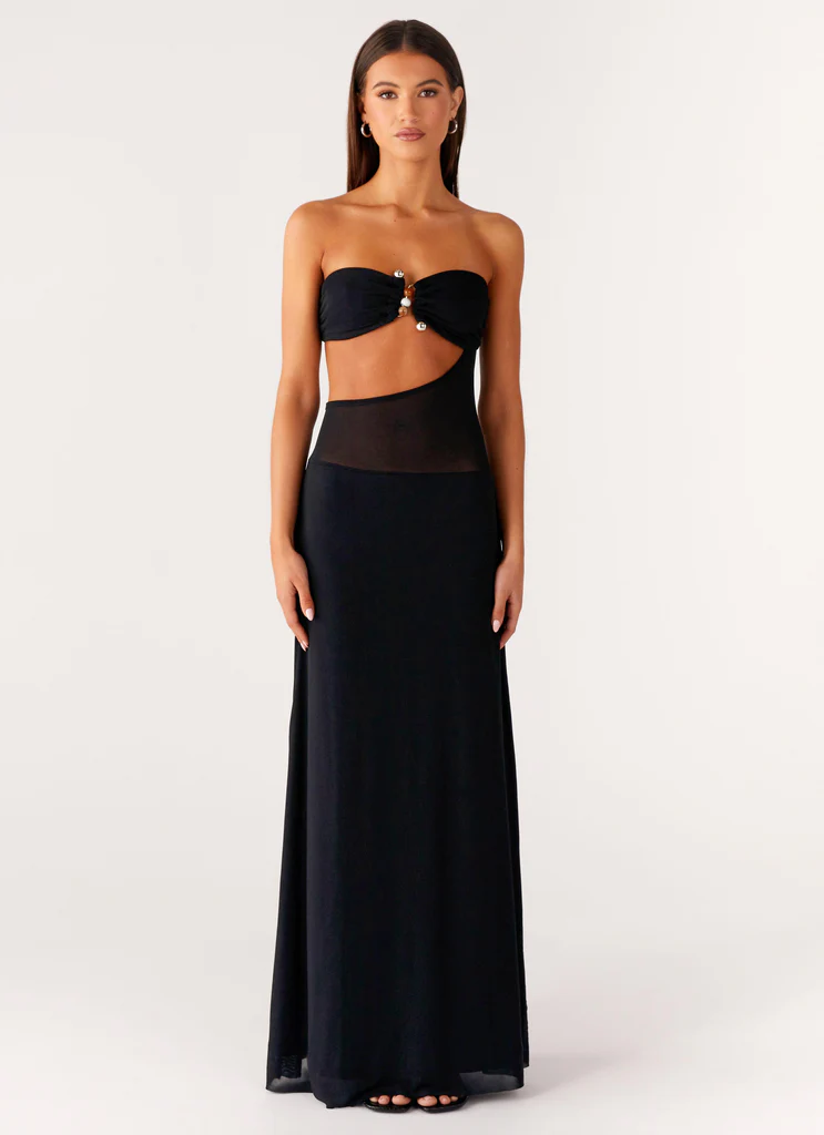 Abito Maxi No Apologies - Nero