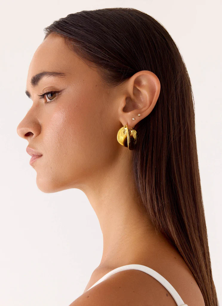 Orecchini Sol Beam - Oro