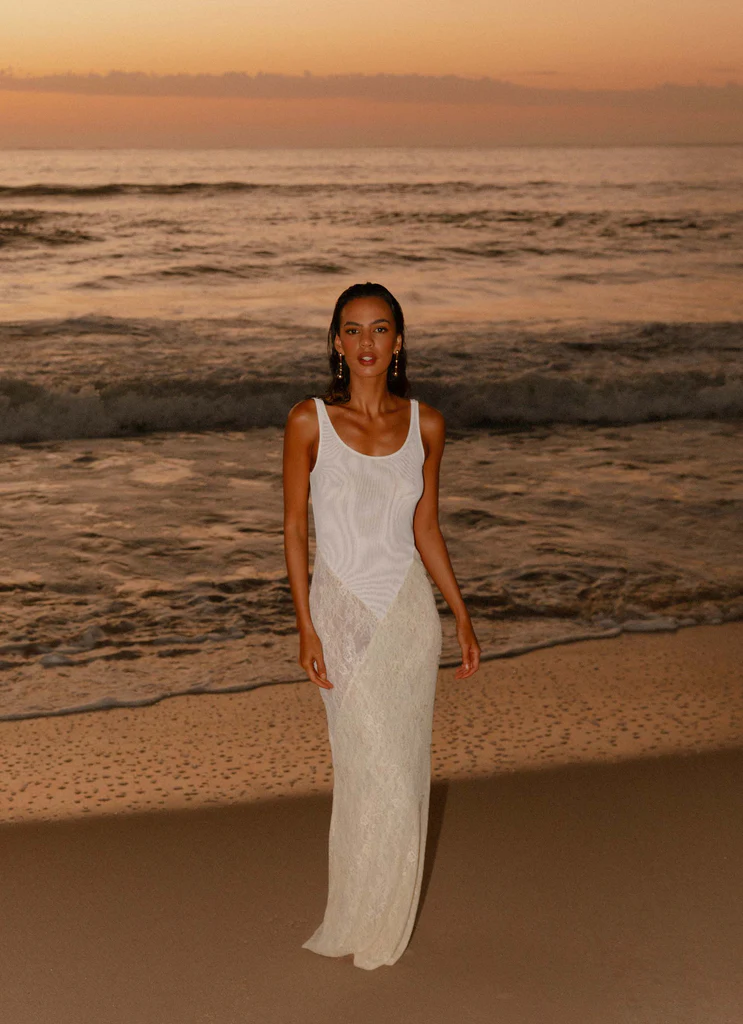 Abito Maxi Twilight Dreams - Giallo