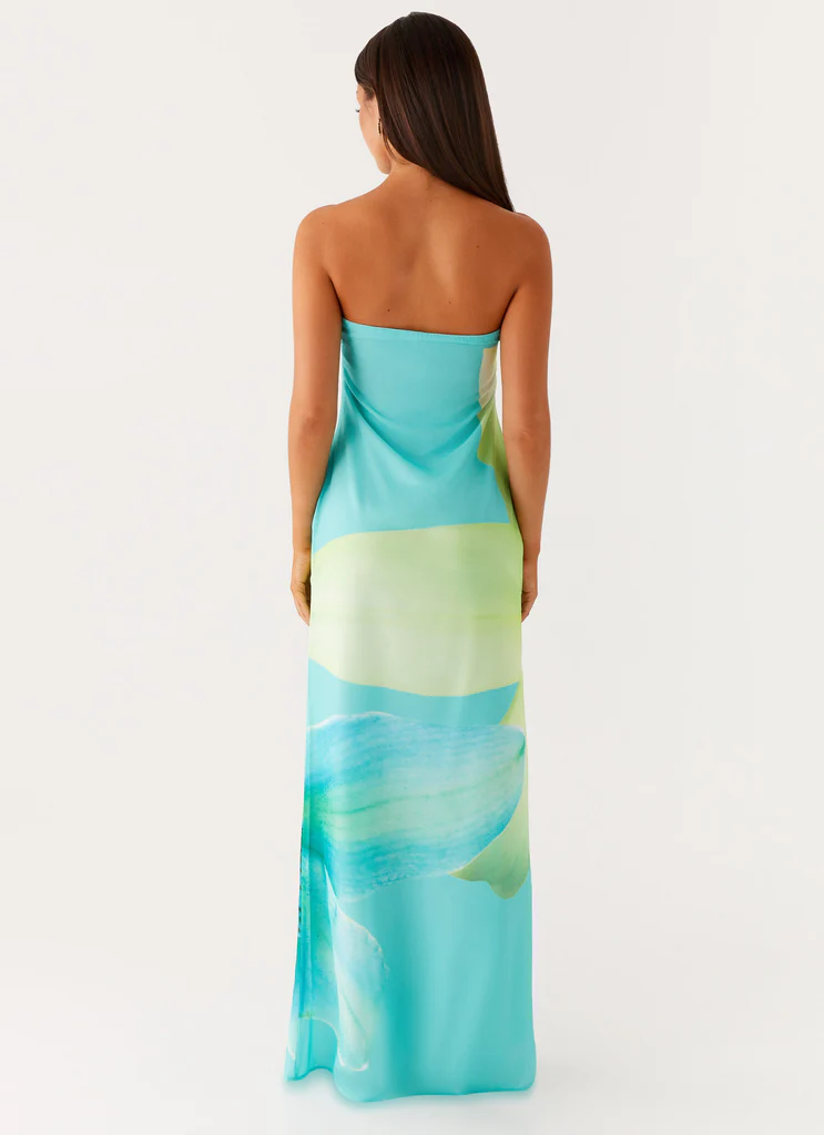 Abito Maxi Darcy - Fiore di Turchese