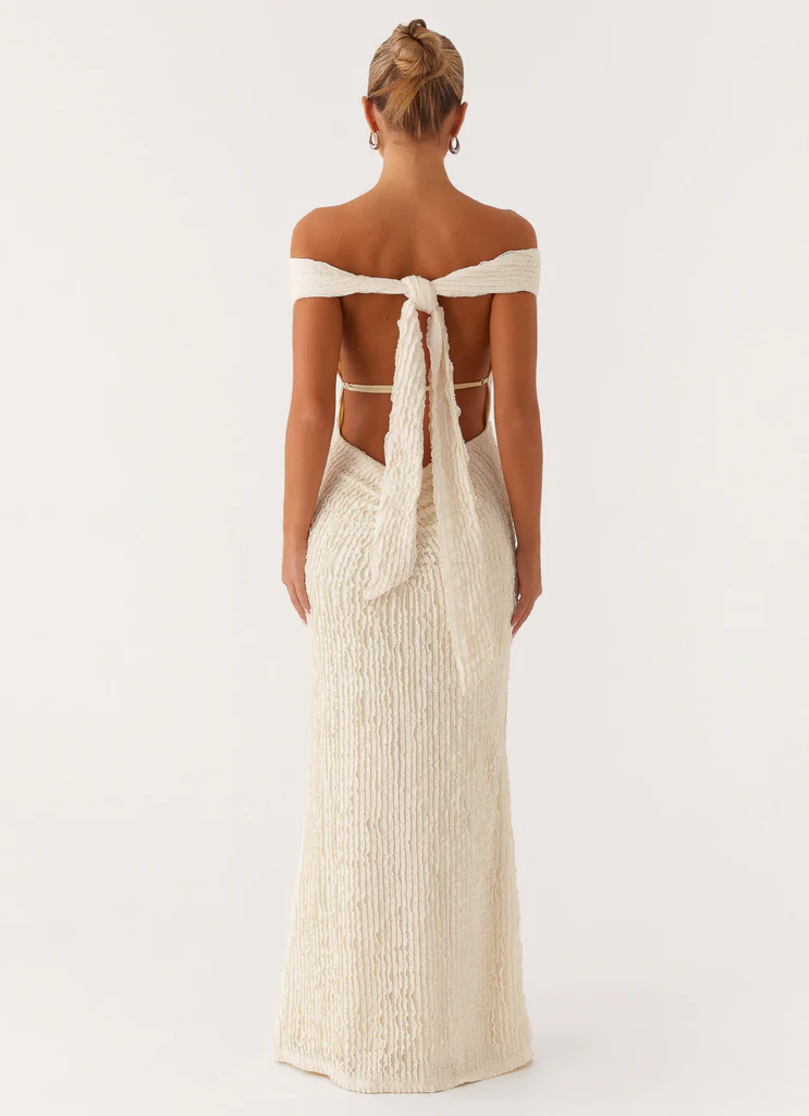 Chantelle Maxi Dress - Avorio