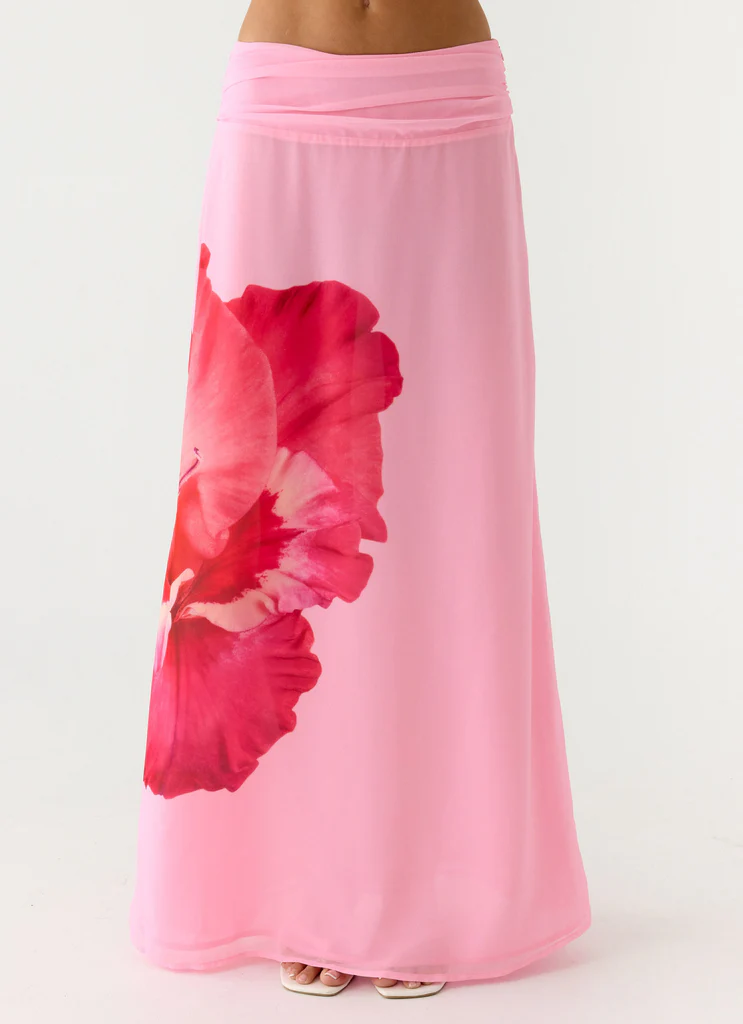 Maxiskirt Blushing Bloom - Rosa Baby