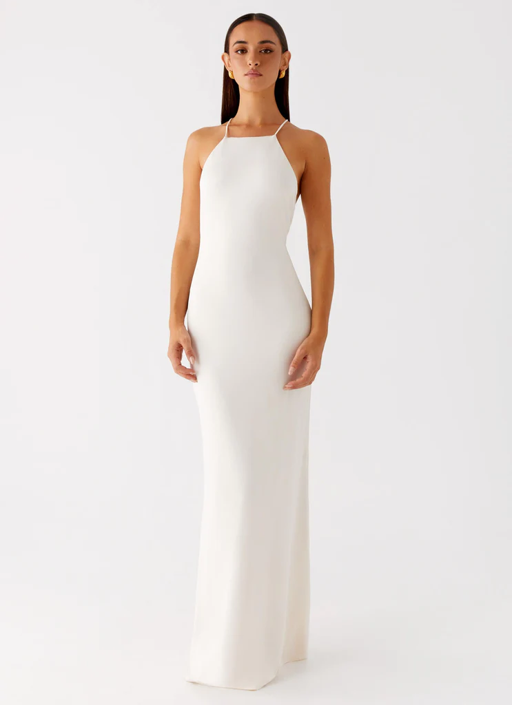 Abito Maxi Raffa Pearl - Avorio