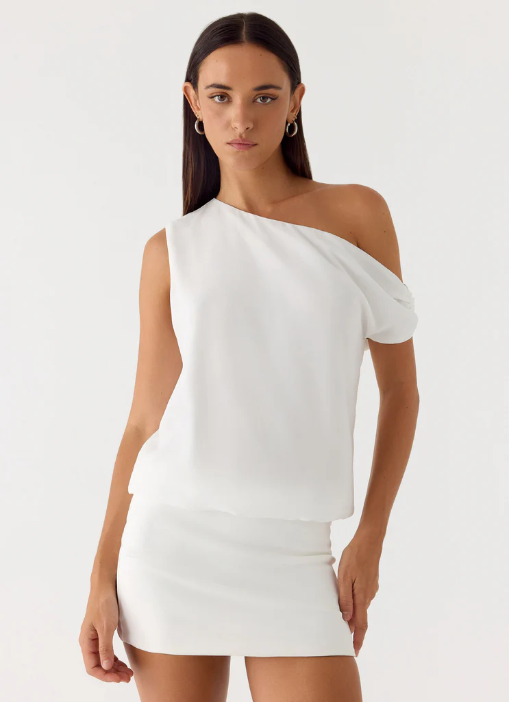Vestito Mini Stick Around - Bianco