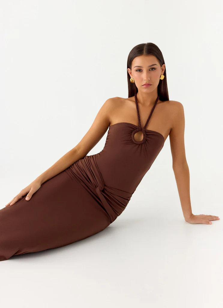 Abito Maxi Sacred - Cioccolato