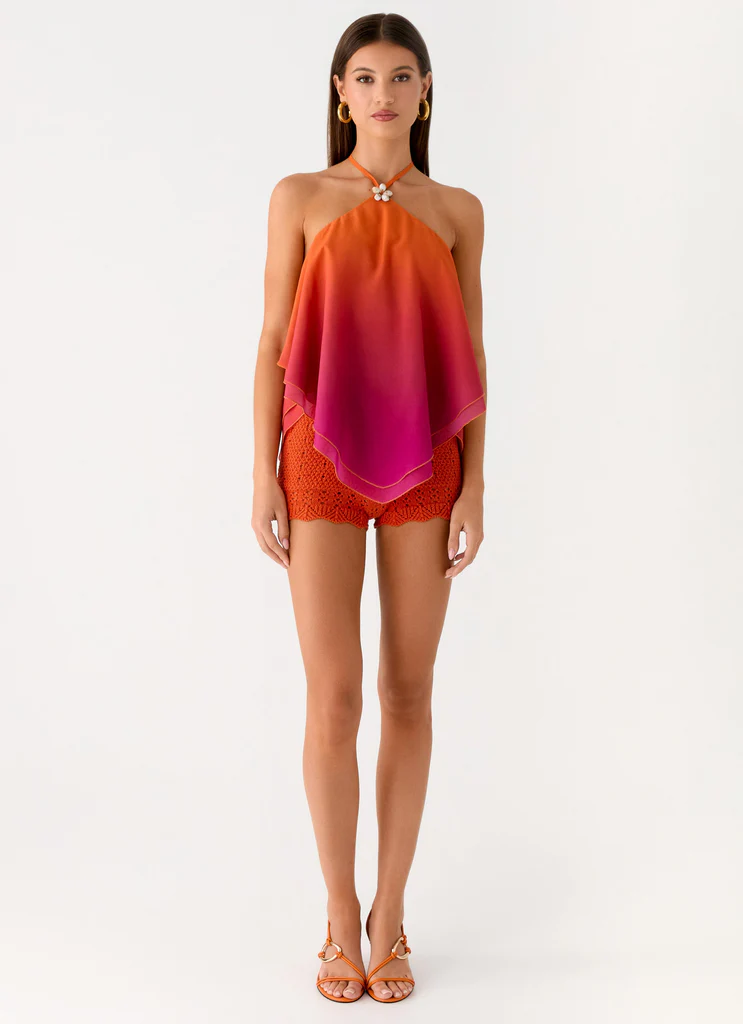Top Twin Flame - Arancione
