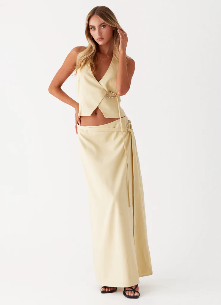 Gonna Maxi Azura - Giallo