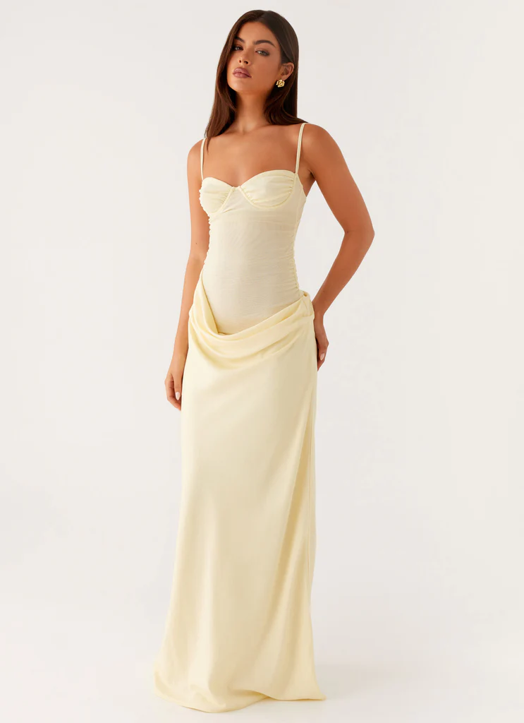 Abito Maxi Romy - Giallo