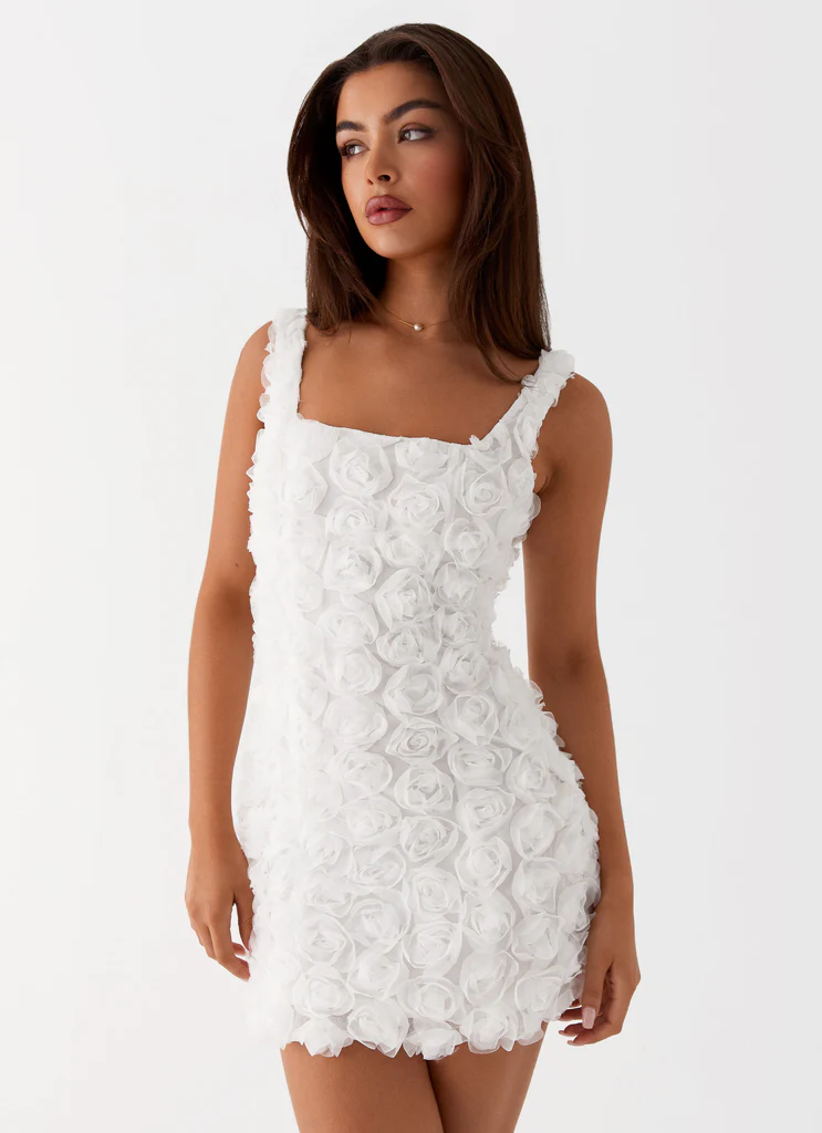 Valentina Mini Vestito - Bianco