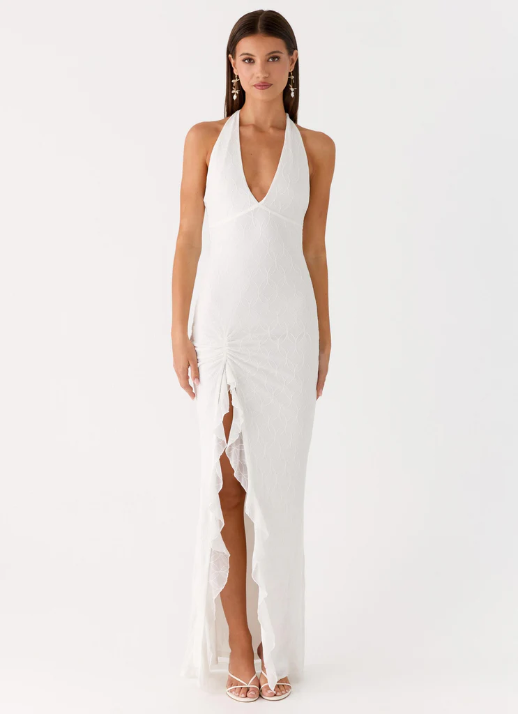 Abito Maxi Charmed By You - Bianco