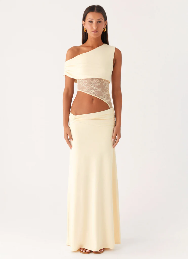 Vestito Maxi Love Motion - Limone
