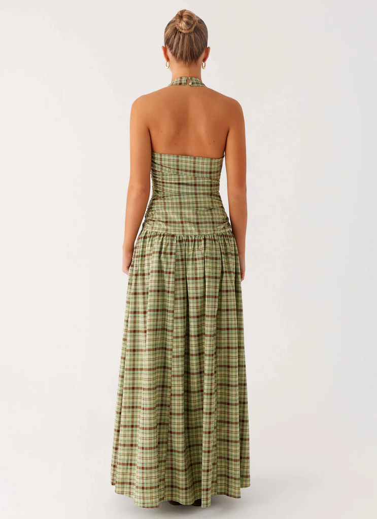 Abito Maxi Lilith - Quadri Foresta