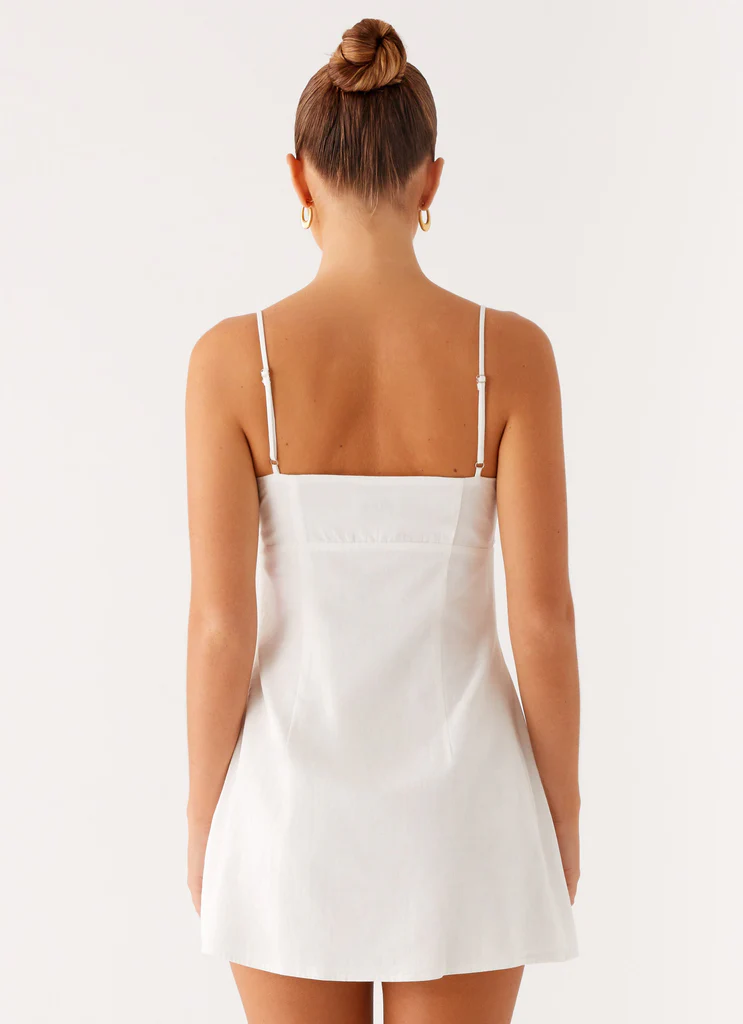 Orson Mini Dress - Bianco