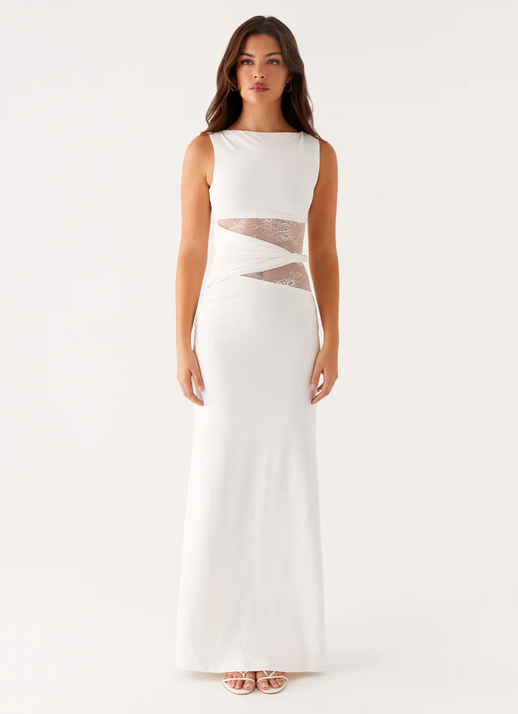 Vestito Maxi Karma - Bianco