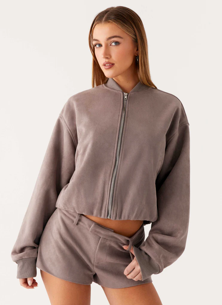 Giubbotto Bomber Thats Chill - Grigio