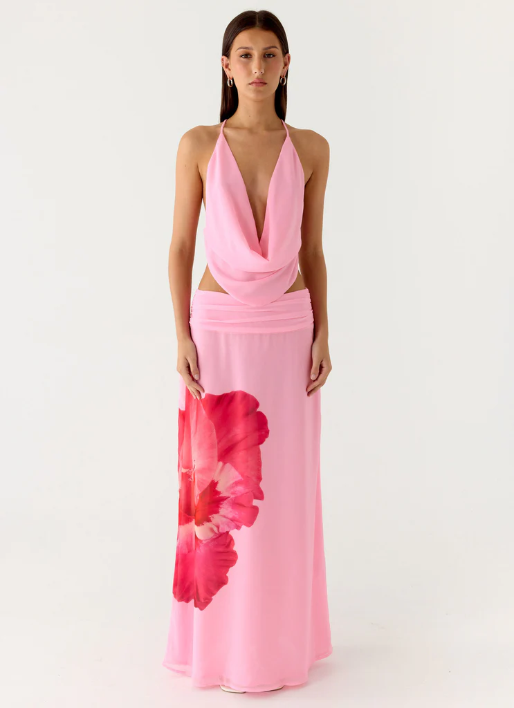 Top con collo a camicetta Sweet Charm - Baby Pink