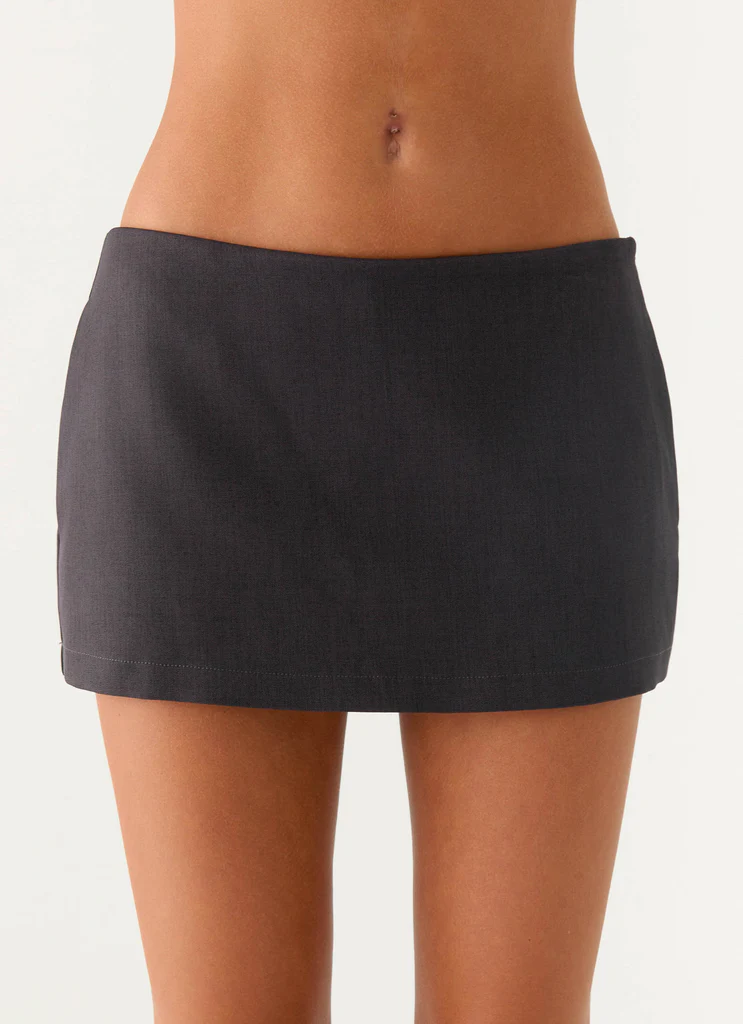 Micro Sottoveste Mirna - Grigio Carbone