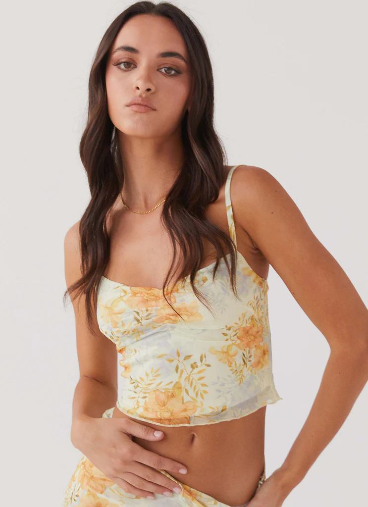 Top Camisole Sun Will Shine - Dandelion