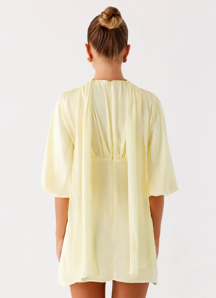 Mary Mini Dress - Giallo