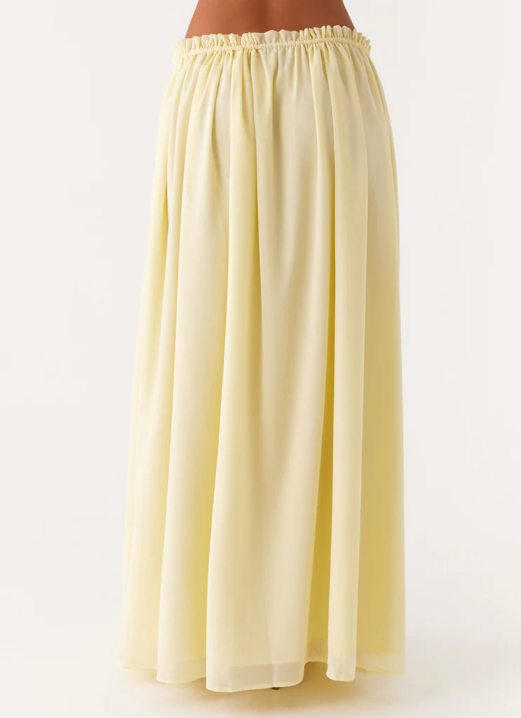 Zaya Maxi Skirt - Giallo